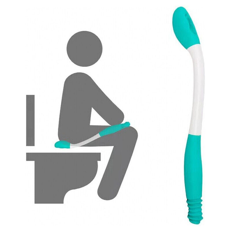 Bottom Bum Wiper Toilet Incontinence Aid Obese Elderly Disability Mobility AU