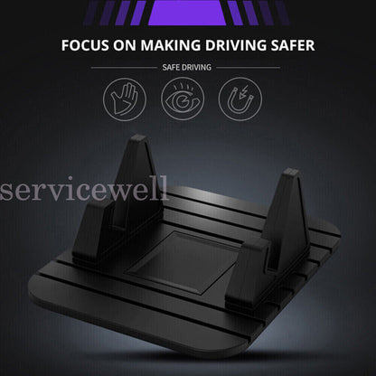 Universal Car Dashboard Mat Holder Mount Cradle Desktop For GPS All Mobile Phone