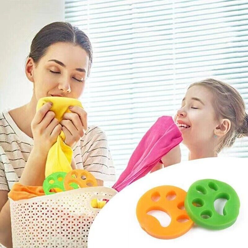 2-10x Pet Hair Remover Dog Cat Fur Lint Catcher Laundry Washing Machine Reusable