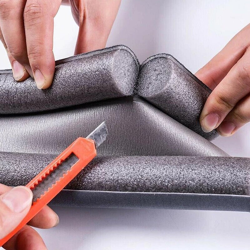 Flexible Door Bottom Sealing Strip Guard Wind Dust Threshold Seal Draft Stopper