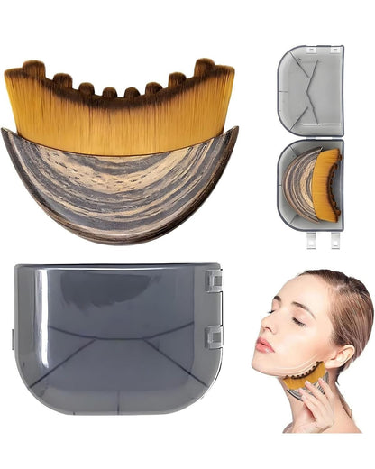 Lymphatic Contour Face Brush Dry Brushing Face Brush Lymphatic Drainage Massage