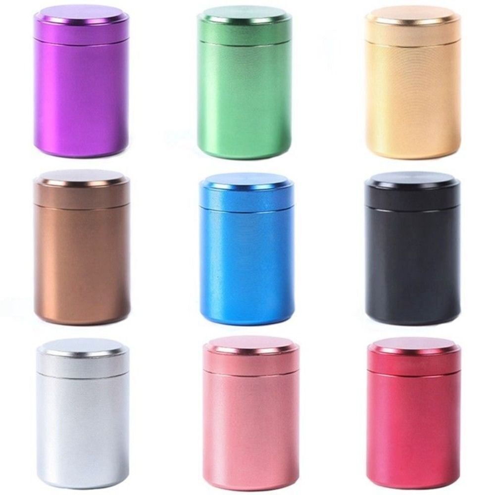 Airtight Box Mini Sealed Cans Container Round Small Aluminum Cans Candy Jar