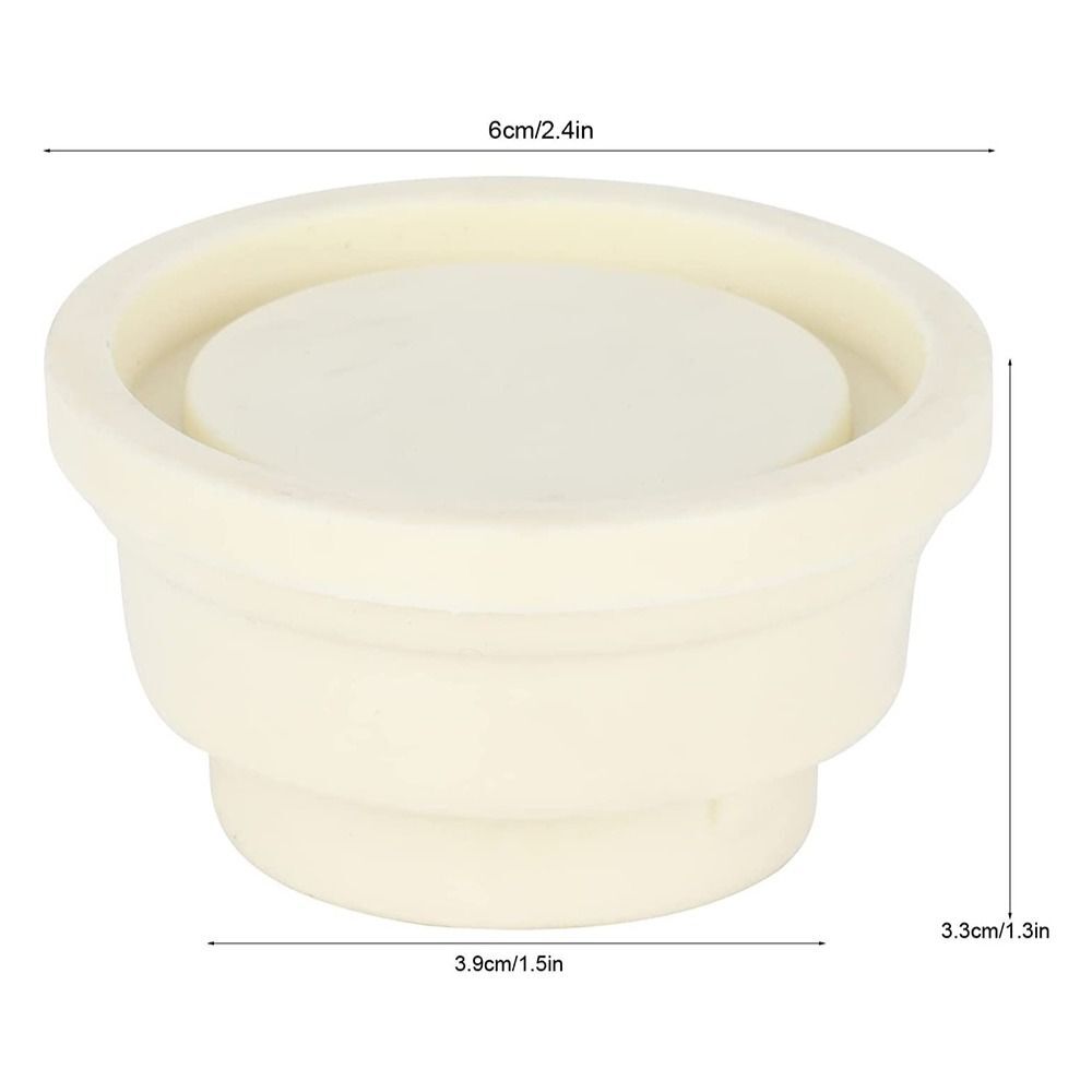 Inground Ladder Bumper White Ladder Foot Cover Bumper Cap  Swimming Pool