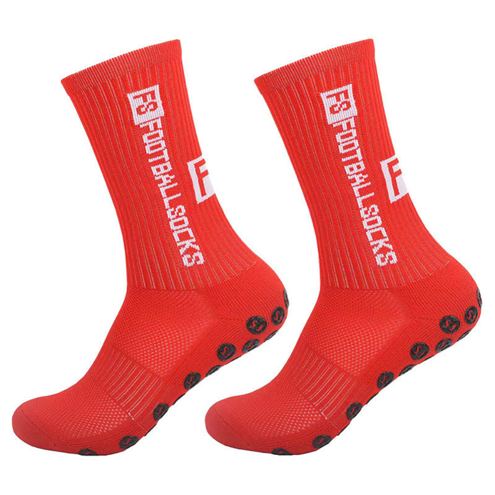 Sports Socks Anti-Slip Skid Hospital Soccer Basketball Football Grip Dots Train