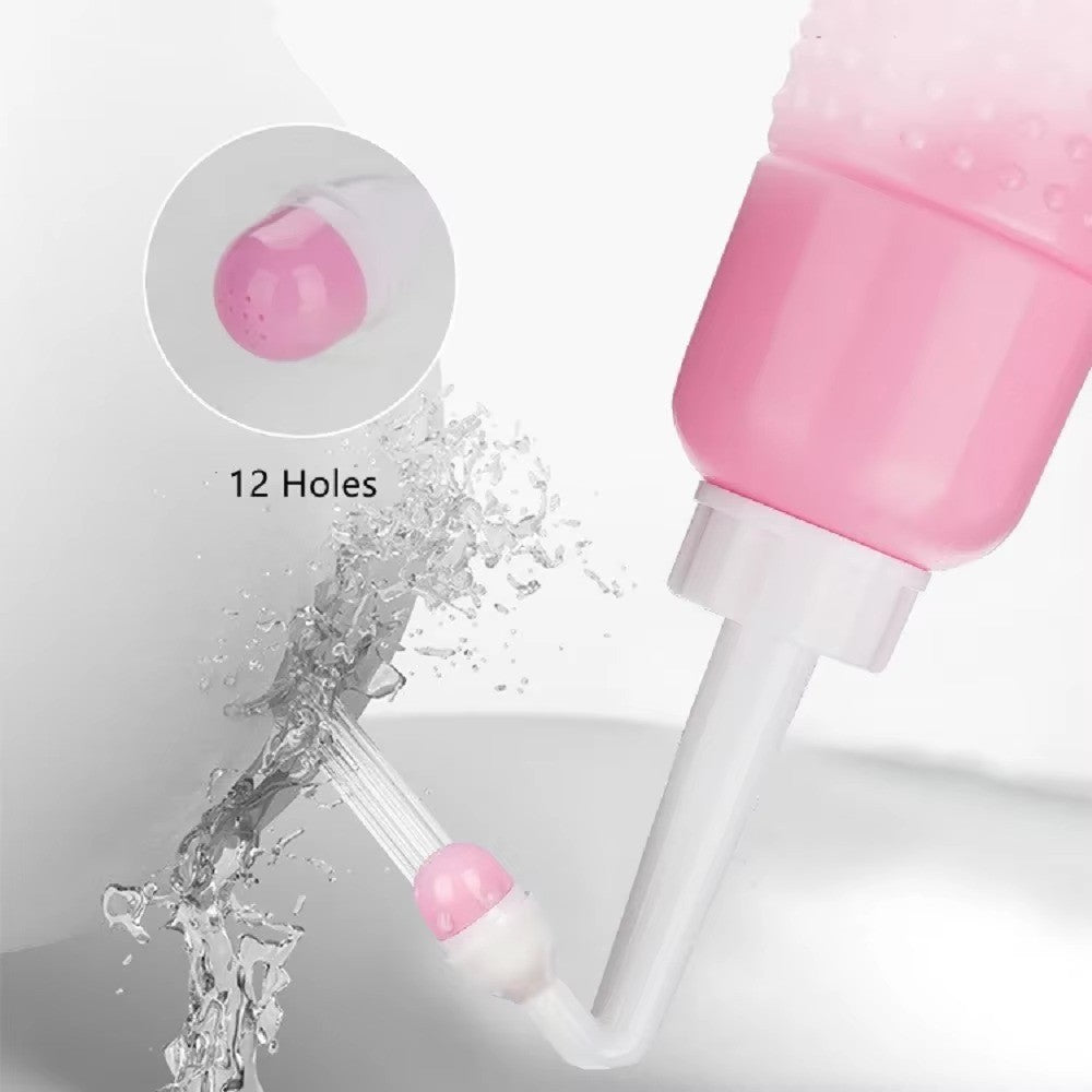 500ML Hygiene Care Washer Water Travel Bidet Sprayer Peri Portable Bottle Shower