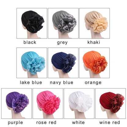 Head Scarf Hair Care Loss Cap Head Wrap Cancer Chemo Hijab Muslim Turban Hat