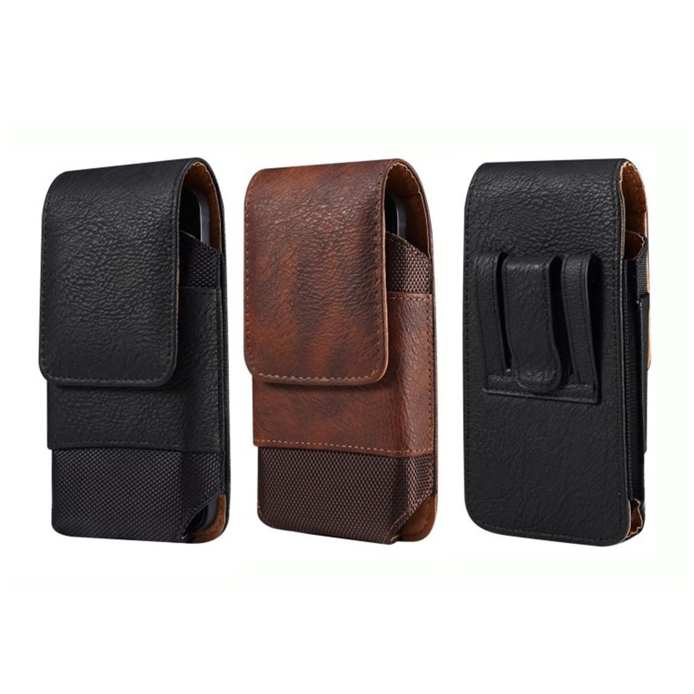 Universal Men Waist Bag Mobile Phone Belt Clip For Mobile Phone Holster Pouch