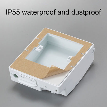 Shield Lockable 86 Type Switch Case Waterproof Dustproof Box Socket Cover