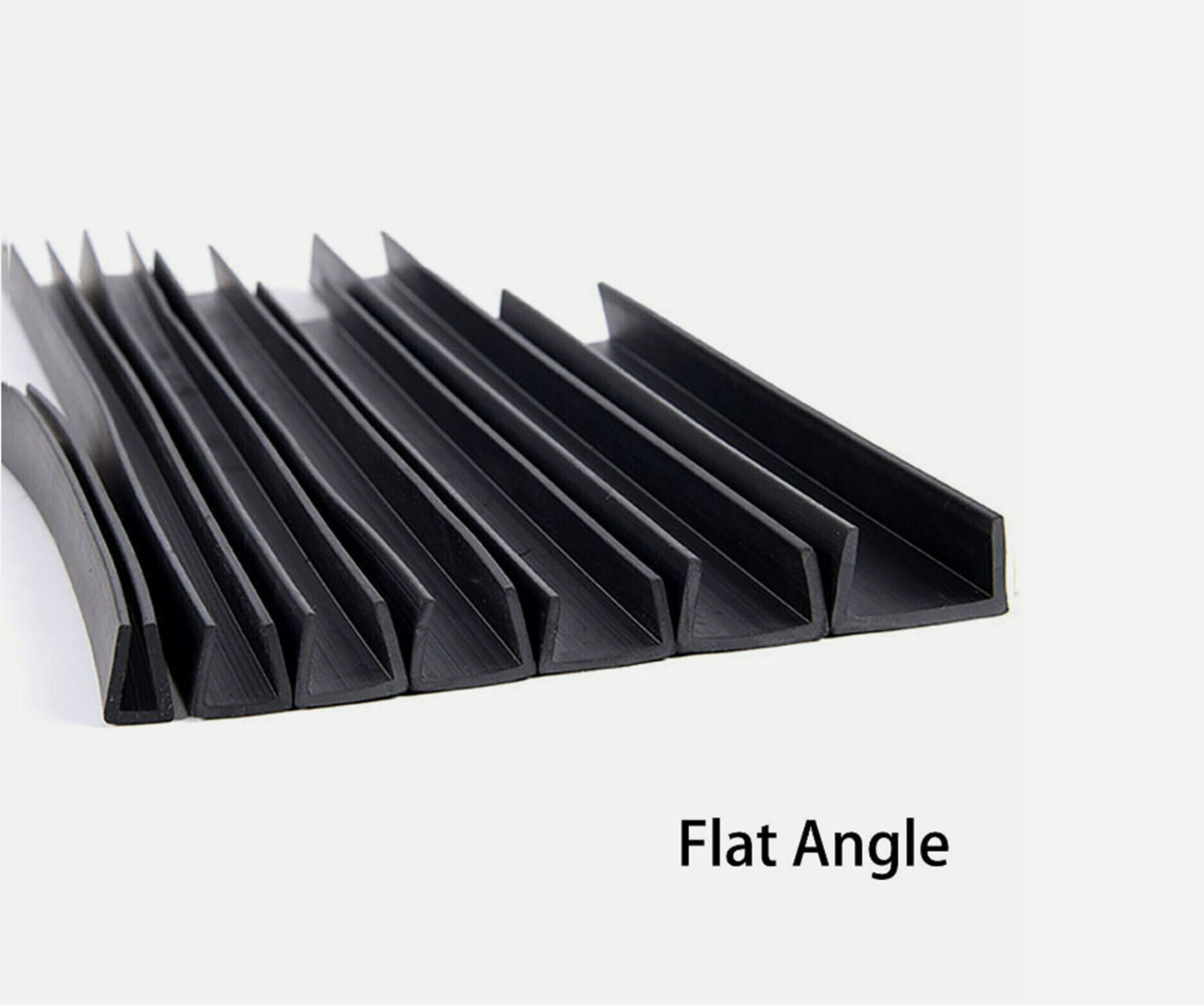 1mm~12mm Edge Protection Frame Profile Rubber Edging Trim Seal U-profile Slot