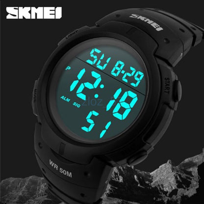 AU Skmei Extra Large Display Digital Watch Sports Stopwatch Electronic Gift 2022
