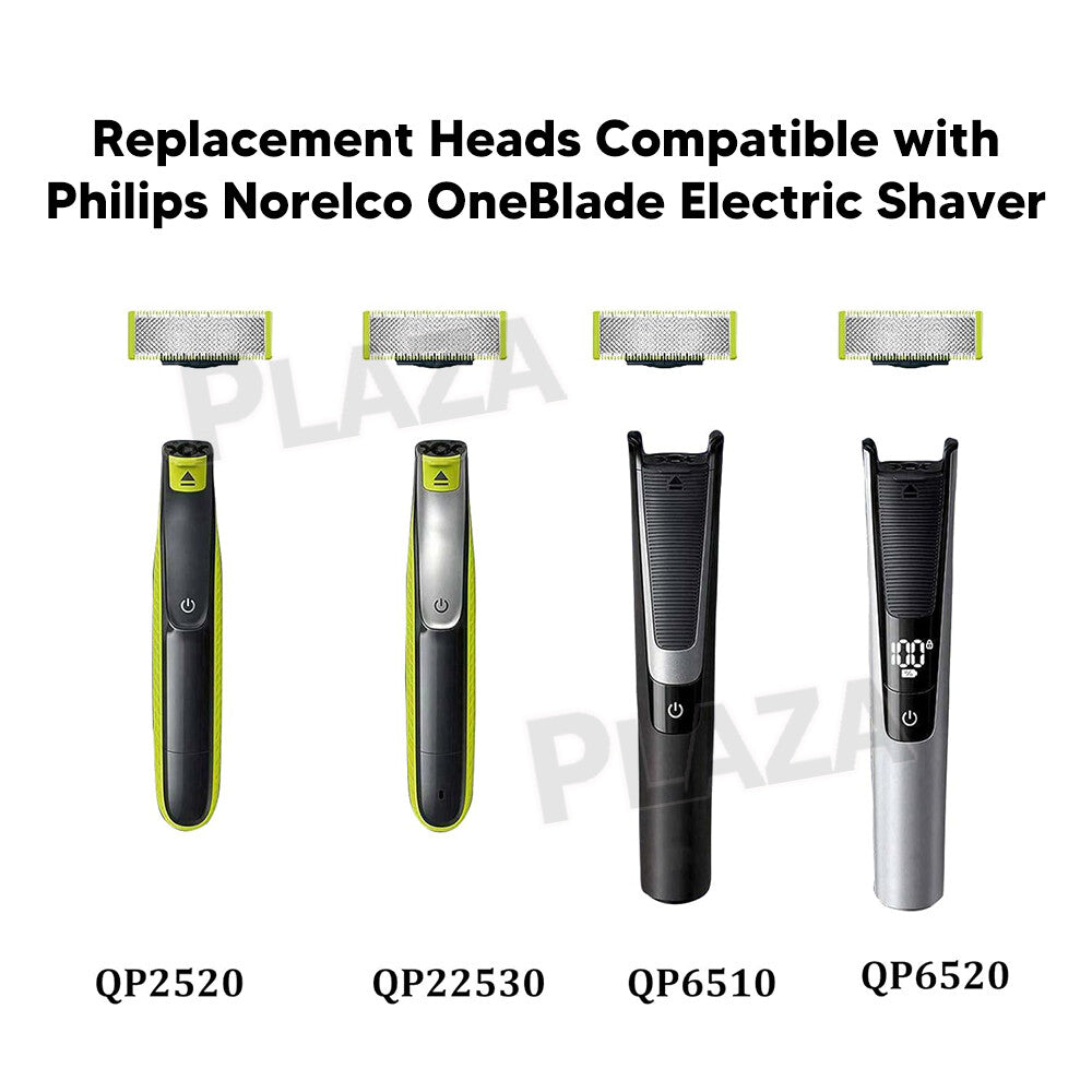 Pro Shaver Replacement Blade OneBlade Razor Shaver Compatible with Philips QP2520 6510 6520