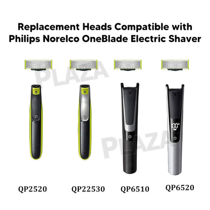 Pro Shaver Replacement Blade OneBlade Razor Shaver Compatible with Philips QP2520 6510 6520