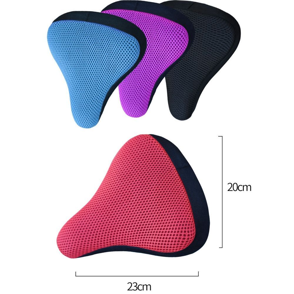 Bike Seat Cover Breathable Saddles Cycling Silicone Seats Bicycle Saddle – Compatible with Seat