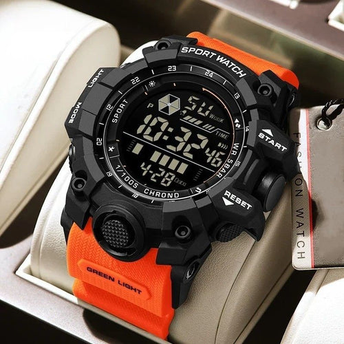 Men's Waterproof Digital Quartz Sport Fashion Electronic Wrist Watch AUS