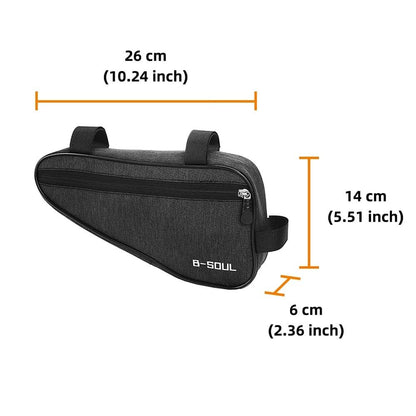 Waterproof Triangle Frame Bags Front Tube Bicycle Bag MTB Mountain Bike Pouch