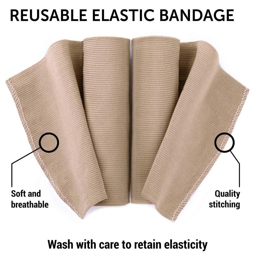 Sweatproof Strong Compression Bandage Wrap Breathable Binding Straps