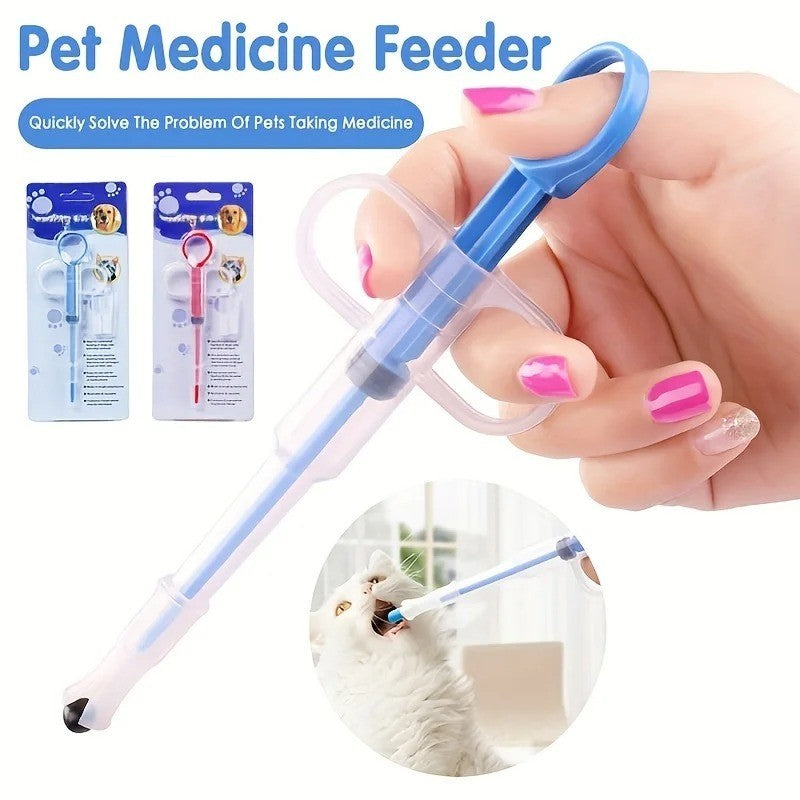 Tablet Syringe Pusher Cat Pill Shooter Dog Piller Pill Gun Pet Pill Dispenser