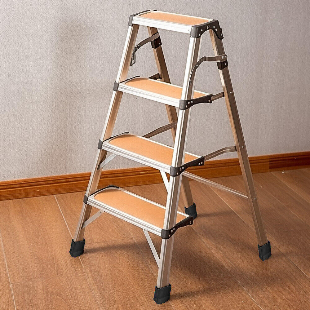 4Pcs Rubber Non Slip Ladder Feet Mat Cushion Replacement for Aluminum Ladder New