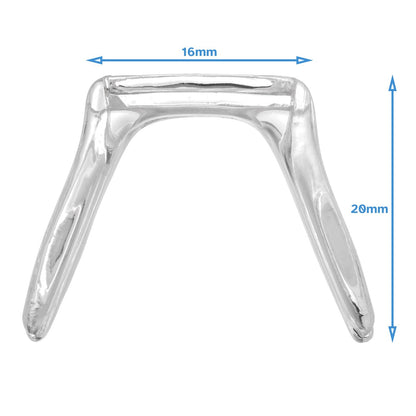 2pcs Clear Nose Pads Clip In Glasses Bridge Slotted Repair Push on Frame Slit