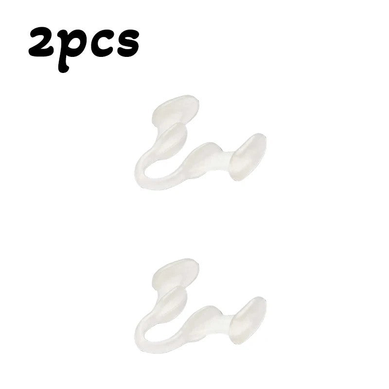 2-10PCS Silicone Anti Snoring Nose Clip Sleep Aid Stop Snoring Device