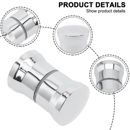 Aluminum Shower Glass Door Handle Sliding Shower Doors Knob  Bathroom Hardware