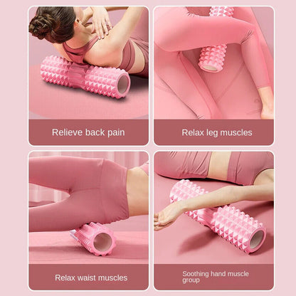 Pilates Foam Roller Physio Yoga Fitness GYM Exercise Training 3D Point 33/45CM