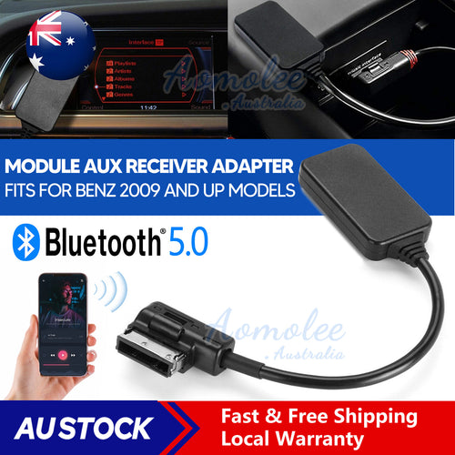 Compatible with Mercedes Benz AMI MMI Car Bluetooth-compatible Aux Receiver Cable Adapter
