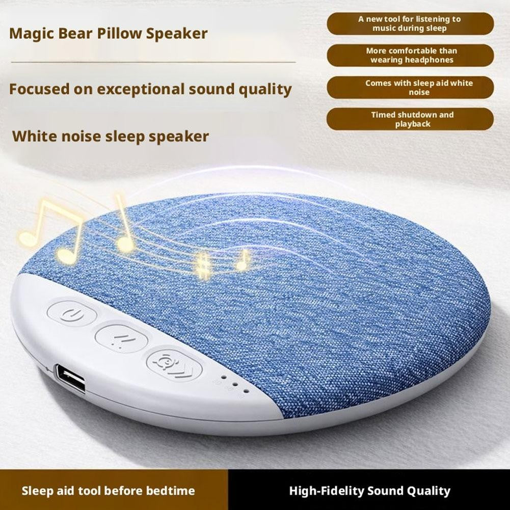 Under-Pillow Speaker for Sleeping - Portable Wireless Bluetooth Bone Conduction