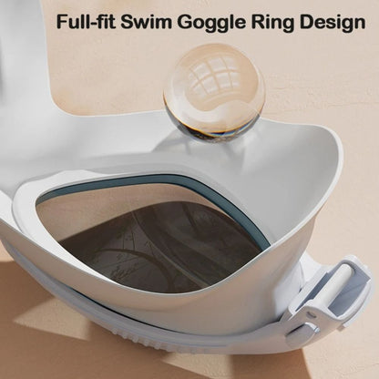 Swimming Goggles Adults Big Frame With Earplugs Swim Glasses Anti-fog Goggles