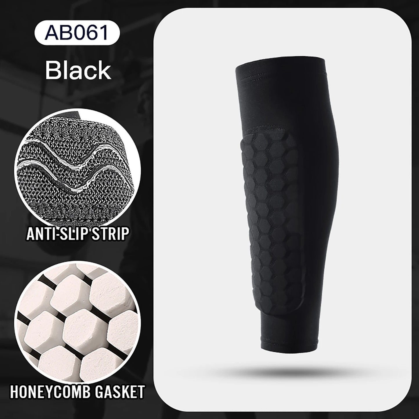 1-2PCS Soccer Shin Guards Pads for Kids Youth Adult Calf Sleeve Compression