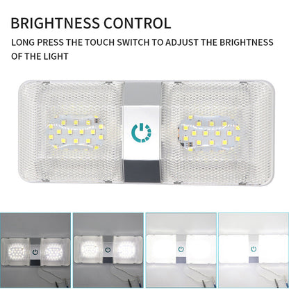 12V RV Interior LED Ceiling Light Boat Camper Caravan Trailer Roof Dome Light AU