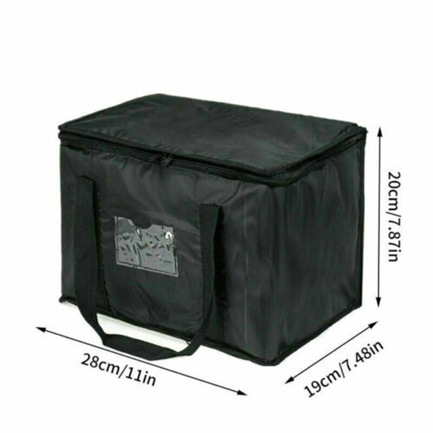Portable Large Food Delivery Insulated Bags Pizza Takeaway Thermal Warm Cooler Bag Camping Box Thermal Bag Picnic Drink Carrier