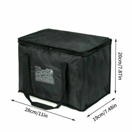 Portable Large Food Delivery Insulated Bags Pizza Takeaway Thermal Warm Cooler Bag Camping Box Thermal Bag Picnic Drink Carrier