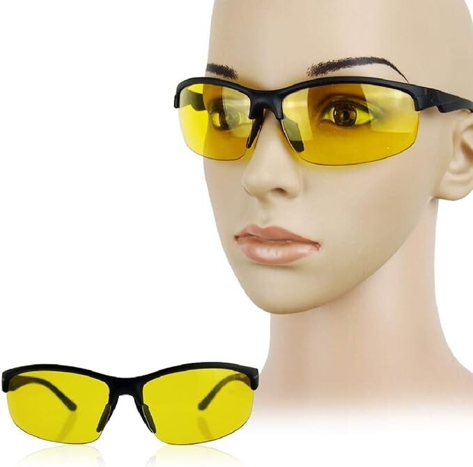Night Driving Glasses - Anti-Glare, HD Night Vision, Clarity Lenses