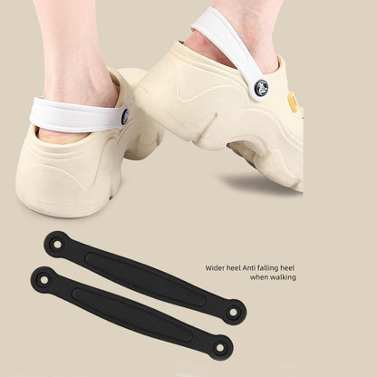 DIY Beach Slippers Straps EVA Hole Shoes Strap Sandals Straps  Shoe Decoration