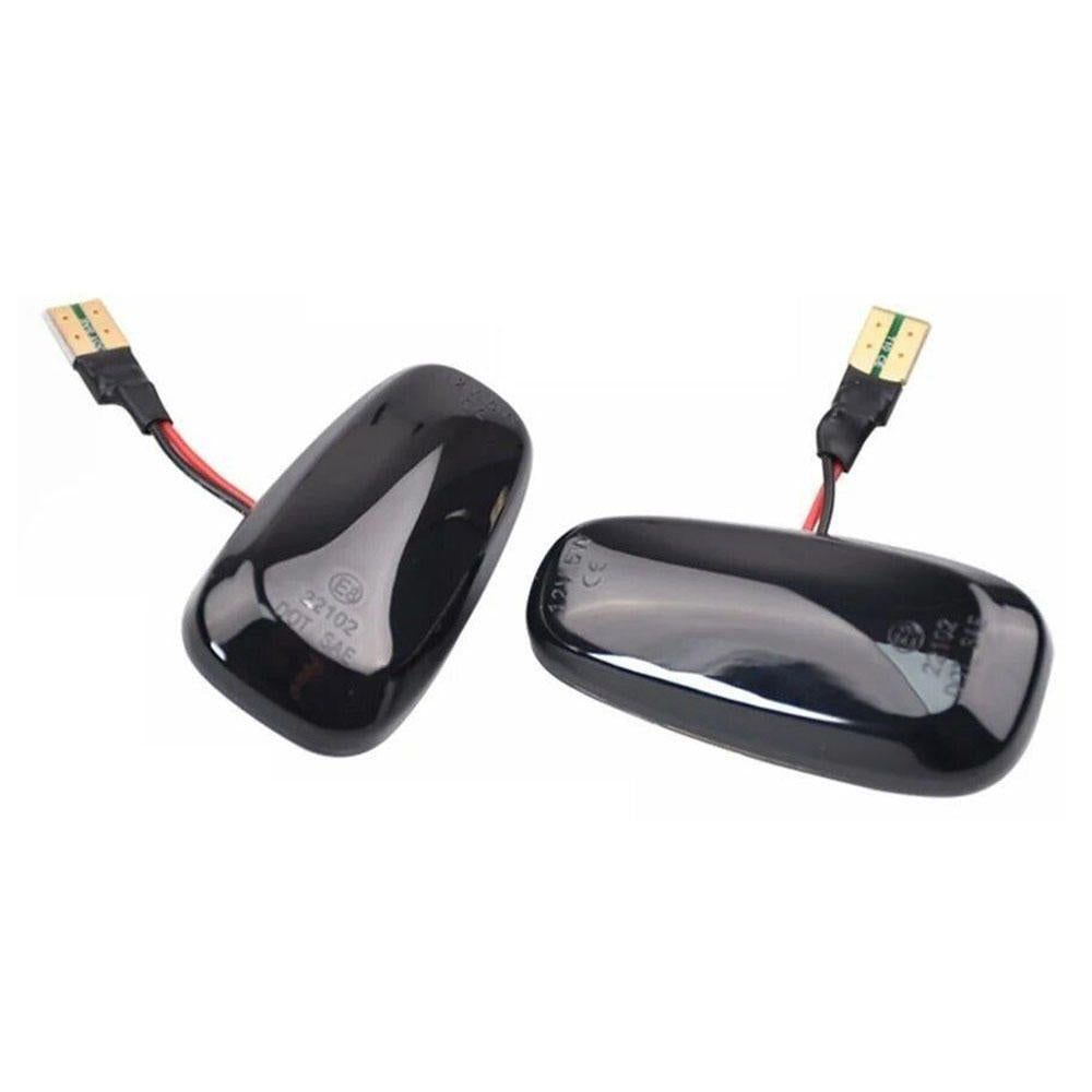 2Pcs Compatible with Holden VY/VZ Commodore 2004–2007 Sequential LED Indicators - Smoked