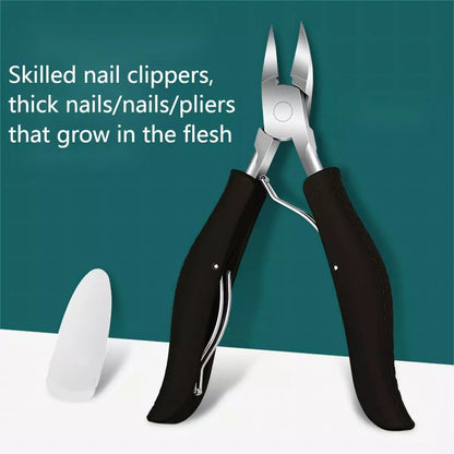 Premium Toenail Clippers Large Heavy Duty Toe Nail Clipper For Thick Ingrown AU