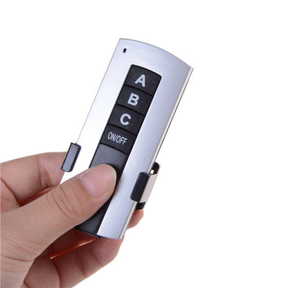 3 Channel Wireless Remote Control Switch Digital Remote Control Switch SEB`Z0
