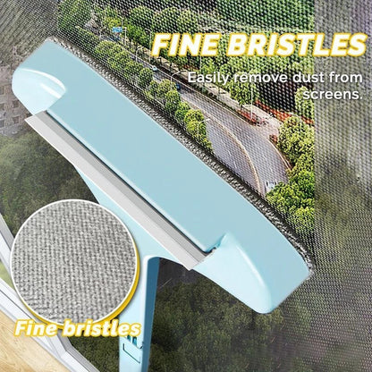 Multifunctional Glass Cleaner Screen Brush Double Sided Window Cleaning Tool AU