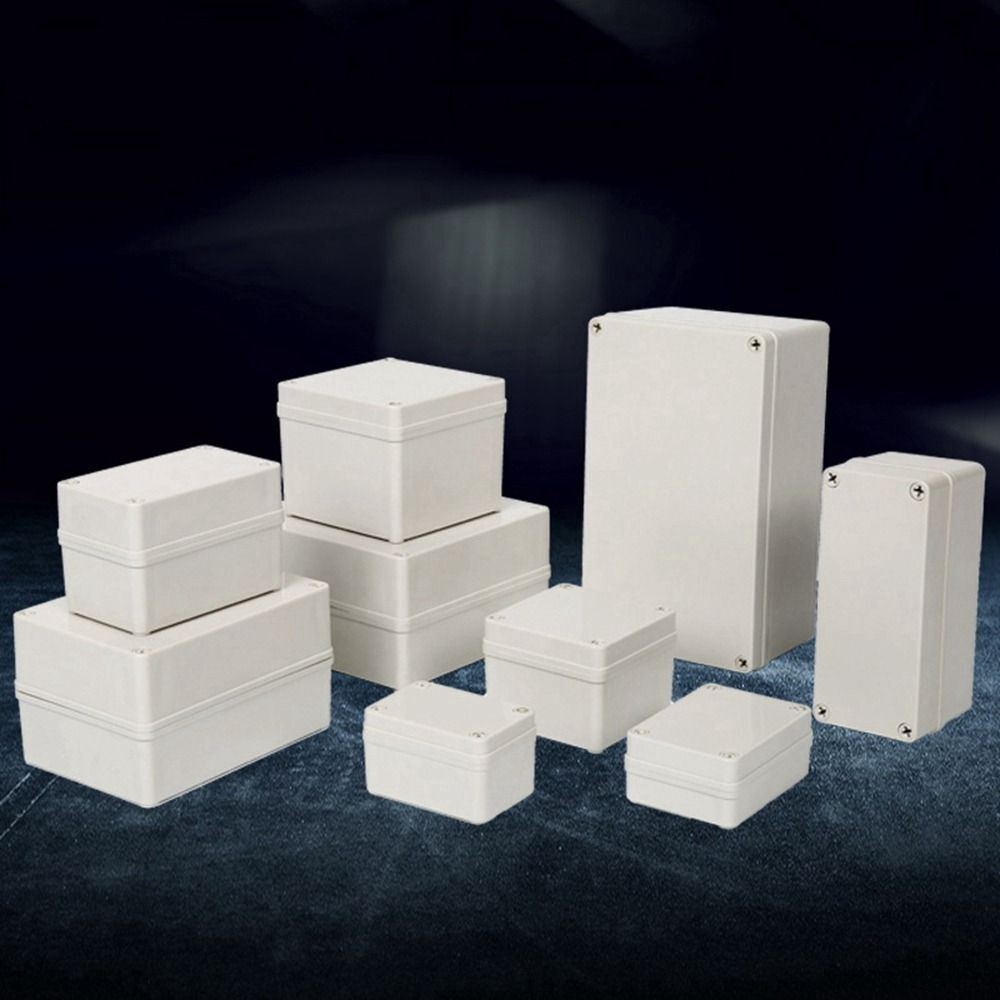 ABS Enclosure Box Plastic Electrical Project Box Outdoor Junction Box Housing