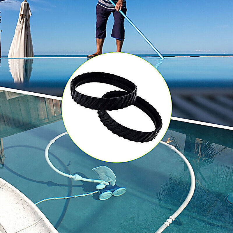 2/4Pcs For Zodiac MX8 MX6 Baracuda R0526100 Pool Cleaner AU Tracks Tyres Wheel C