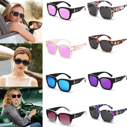 HOT SALE Polarized Fit Over Glasses Sunglasses Fitover Wrap Around Eyewear UV400