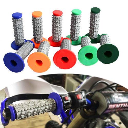 Pair of Hand Grips Yamaha MX Competition YZ450F YZ250F YZ250 YZ125 YZ85LW YZ85 – Compatible with Yamaha