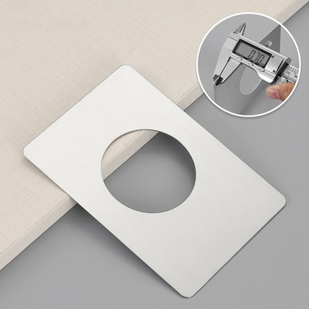 1Pcs/2Pcs Handle Knob Fixing Door Plate Reinforcement Cover Fixing Plate