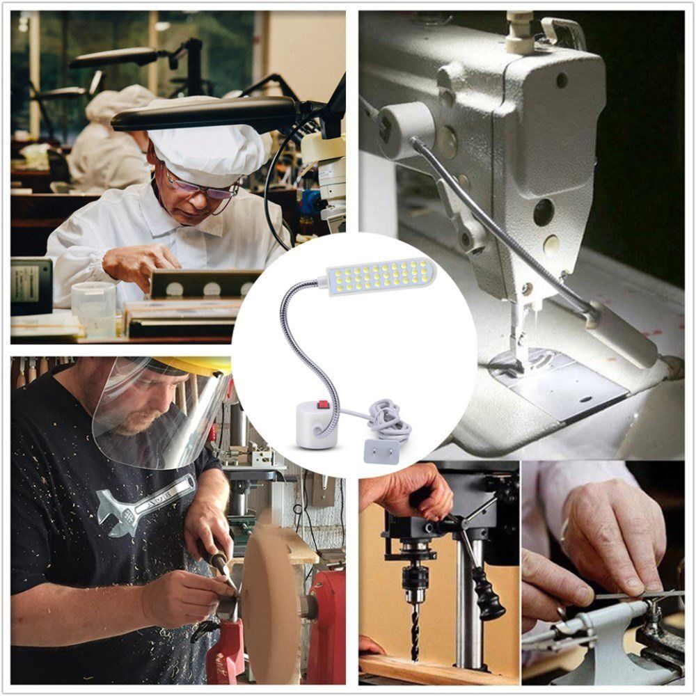 with Magnetic Mounting Base Sewing Machine Lighting Lamp Work Light Industrial