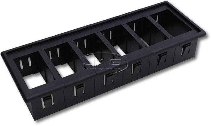 ROCKER SWITCH PANEL HOUSING - 12V~24V Carling/ARB/Narva Style Surround -4x4/Boat