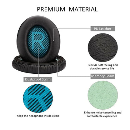 Replacement Ear Pads Cushions Compatible with Bose NC700 QC45 QC35 QC25 QC15 Foam Earpads