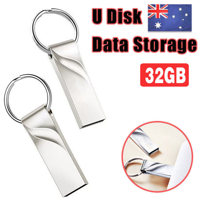 32GB USB 2.0 Drive Memory Flash Drive High-Speed U Disk Pen Data Storage For PC