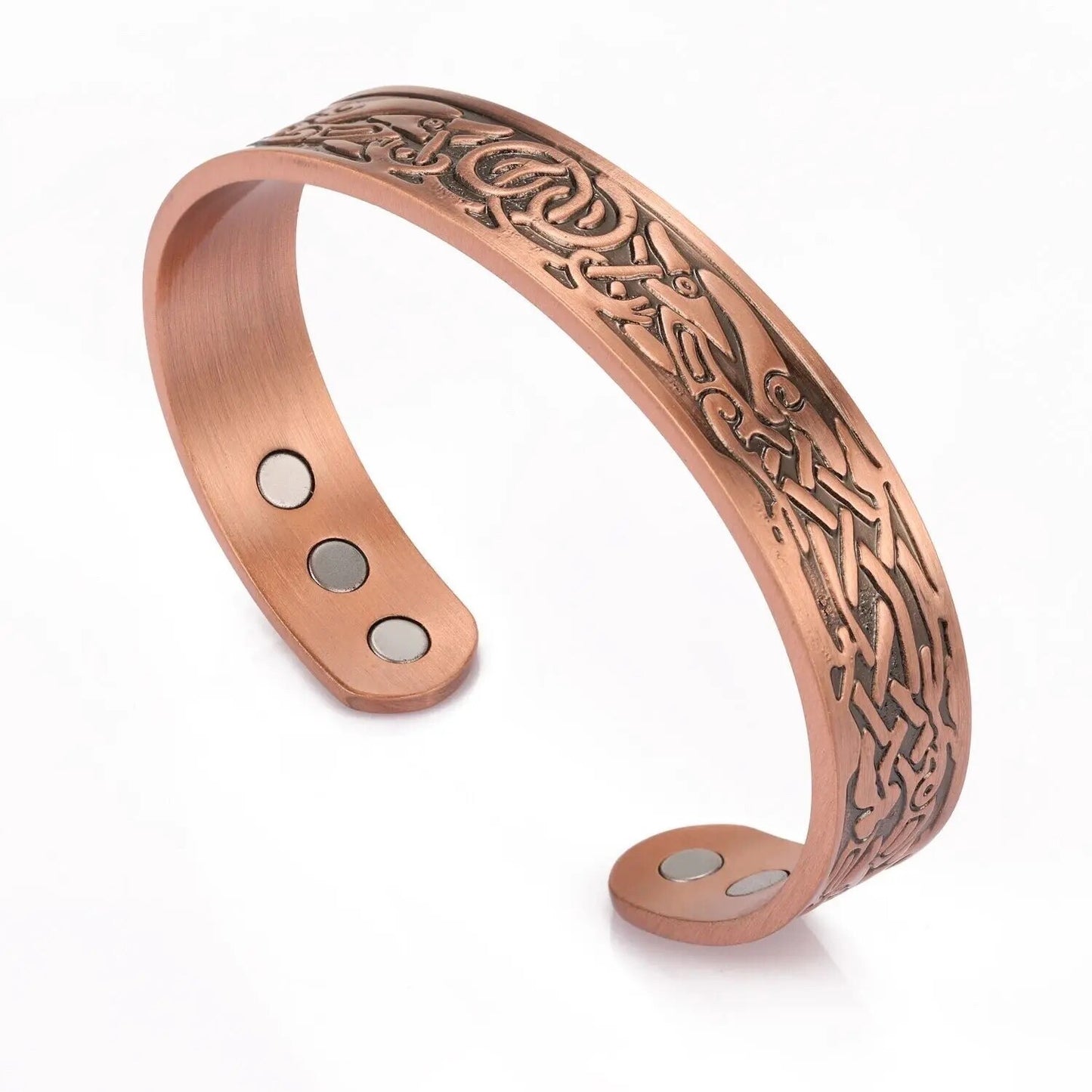 Pure Copper Magnetic Therapy Bracelet Arthritis Pain Relief Men Women Healing AU