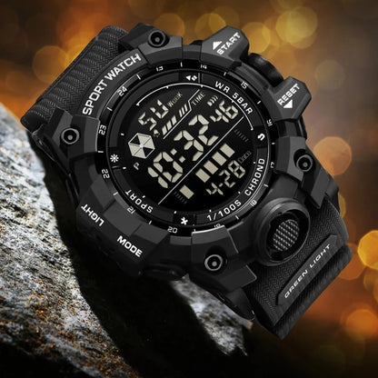 Men's Waterproof Digital Quartz Sport Fashion Electronic Wrist Watch AUS